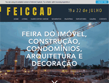 Tablet Screenshot of feiccad.com.br
